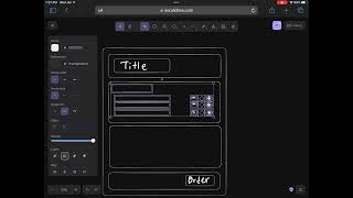 Designing UI components with Excalidraw (...and why life feels absurd)