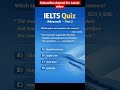 IELTS Quiz (Advanced) 🤯 | Part 2 | Only Smart Students Can Answer! 😱