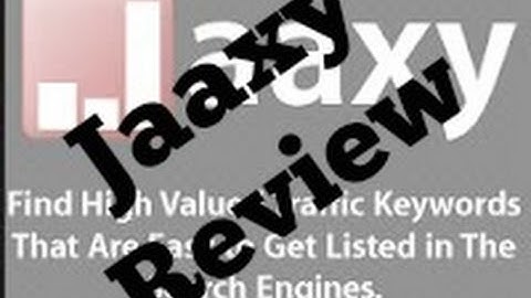 What Is Jaaxy? A Keyword Tool Review