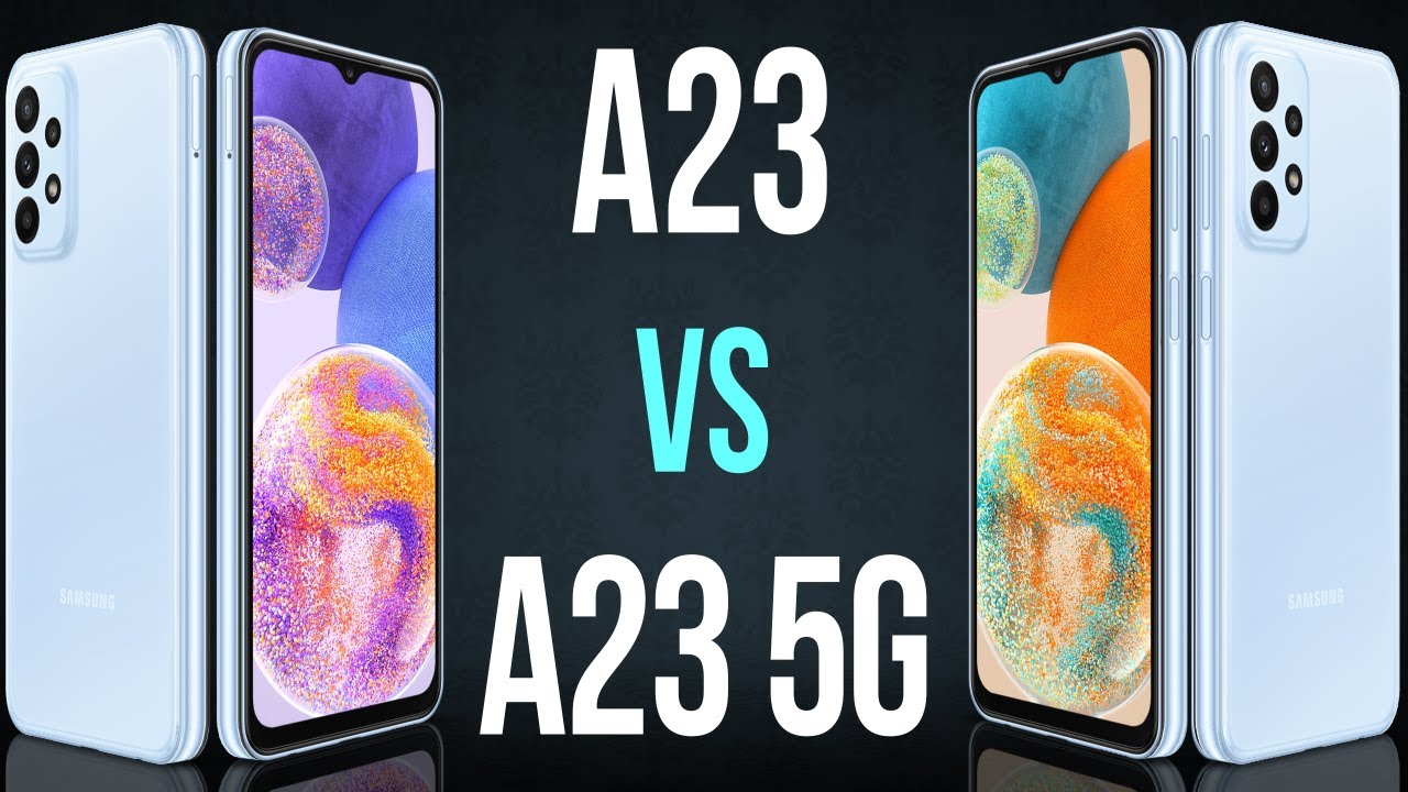 A23 vs A23 5G & Preços) YouTube