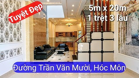 Quá Đẹp. Nhà Sổ Hồng Riêng 4 Tầng Đường Trần Văn Mười huyện Hóc Môn TP HCM