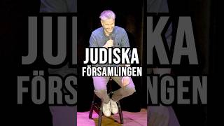 Standup hos Judiska församlingen i Stockholm.