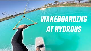WAKEBOARDING AT HYDROUS WAKEPARK!