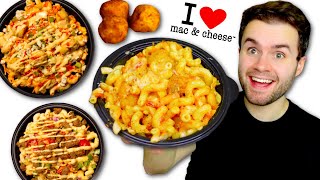 This Restaurant Only Serves MAC & CHEESE! I Heart Mac & Cheese REVIEW!