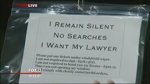 Viral video takes on DUI checkpoints