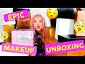 EPIC (27 BOX) NEW MAKEUP HAUL UNBOXING FREE MAKEUP | OVER 25 Boxes of Makeup! - KANDEE JOHNSON