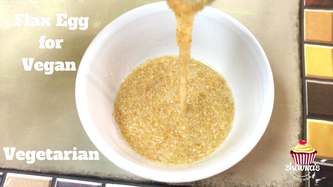 Flax Egg - Heart of a Vegan Vegetarian Video Recipe | Bhavna