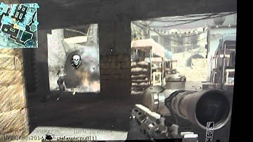 MW3:DOUBLE KILL  1 BULLET 2 KILLS