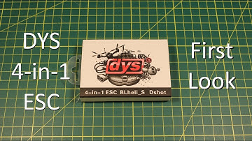 DYS F30A 4-in-1 ESC - First Look