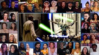 Obi-Wan Kenobi Vs General Grievous Full Fight Scene Star Wars Revenge Of The Sith Reaction Mashup