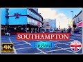 4k walking southampton in hampshire england  walking tour southampton uk