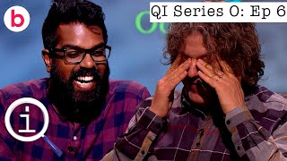 QI Series O Episode 6 FULL EPISODE | With Matt Lucas, Romesh Ranganathan \& Liza Tarbuck