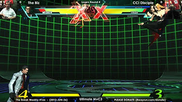 The Break #166 - UMvC3 L4 - The Biz VS CCI Disciple