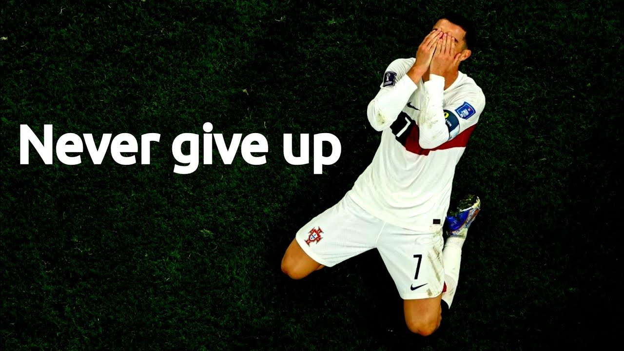 Cristiano Ronaldo best motivational speech "Never give up" - YouTube