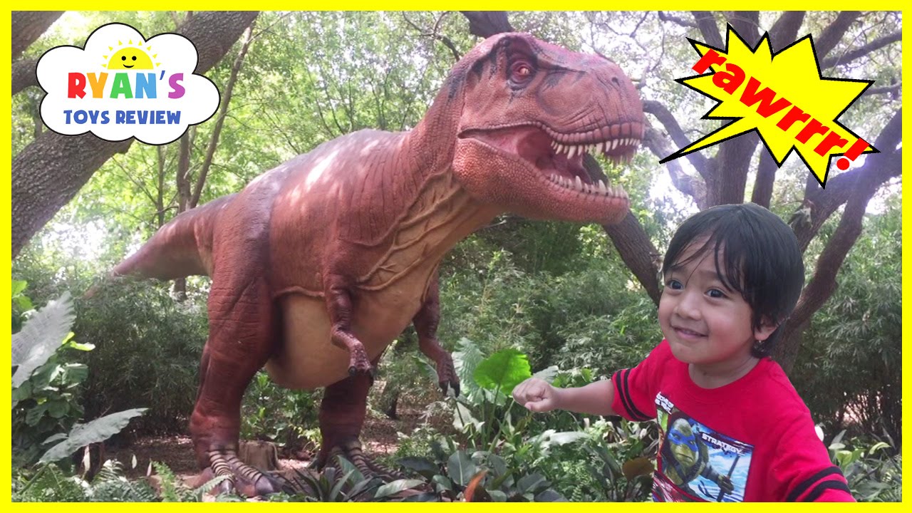 Giant Life Size Dinosaur Theme Park At The Zoo Youtube - roblox realistic dinosaurs challenge worlds biggest dino