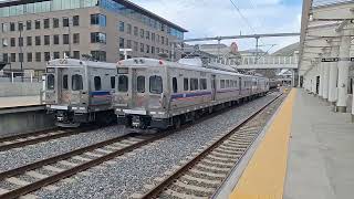 Denver RTD: A & N Commuter train lines/bus action at Denver Union Station (6/12/2025)