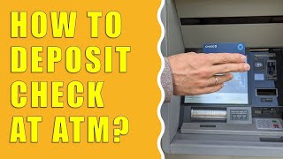 How to Deposit Check at Chase ATM?