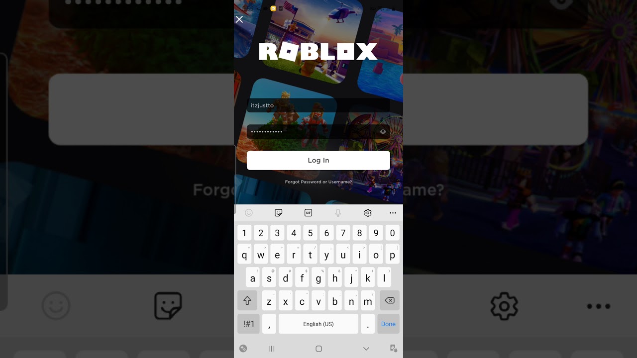 I Cant Log Into My Roblox Account Youtube - can t log into roblox account