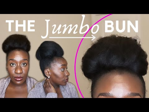jumbo-bun-on-4c-natural-hair-using-hair-extension-wrap-ponytail