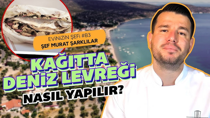 kâğıtta deniz levreği
