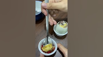 Hột vịt nấu nước dừa Quận 2 #short