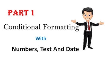 MS Excel - Conditional Formatting || Part 1