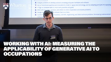 Working with AI: Measuring the Applicability of Generative AI to Occupations