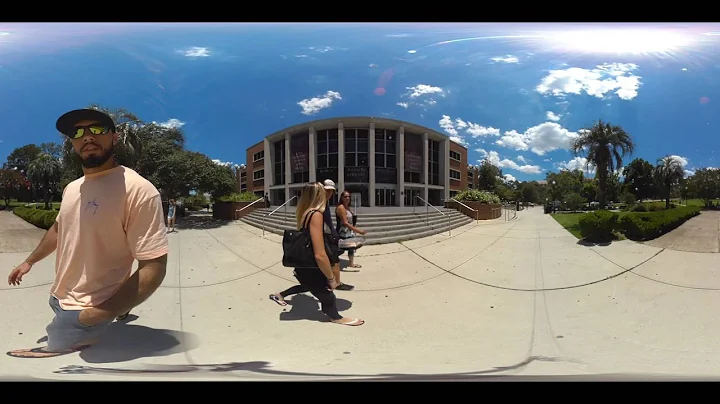 360 View of Landis Green and Strozier Library at FSU