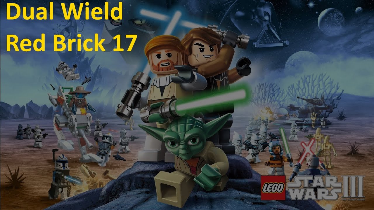 LEGO Star Wars III: The Clone Wars - Dual Wield - Red Brick 17