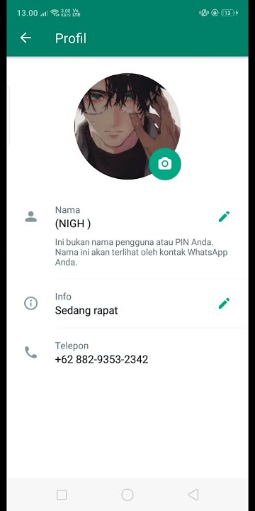 nih kalo mau no wa gw Jan kasih tau sapa²