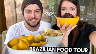 BRAZILIAN FOOD TOUR IN SAO PAULO, BRAZIL 🇧🇷 TENTANDO COMIDA BRASILEIRA MUKBANG