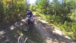 Michigan Tomahawk C Loop - Following Chris at the end