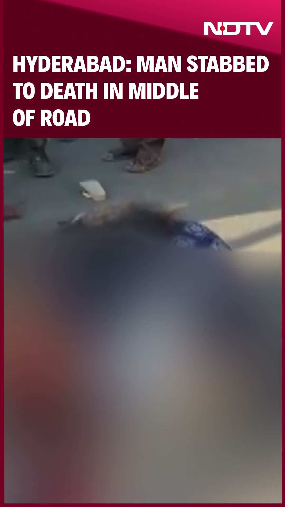 Hyderabad News | Hyderabad Man Stabbed In Broad Daylight In The Middle Of Road