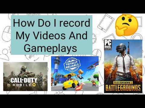 How do I record My Videos And Gameplays | Cks Gaming and more - YouTube