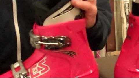 How to adjust Roces ski boots