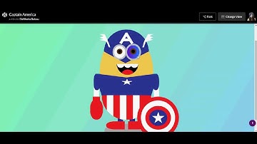 How to pure css that - minion Captain America