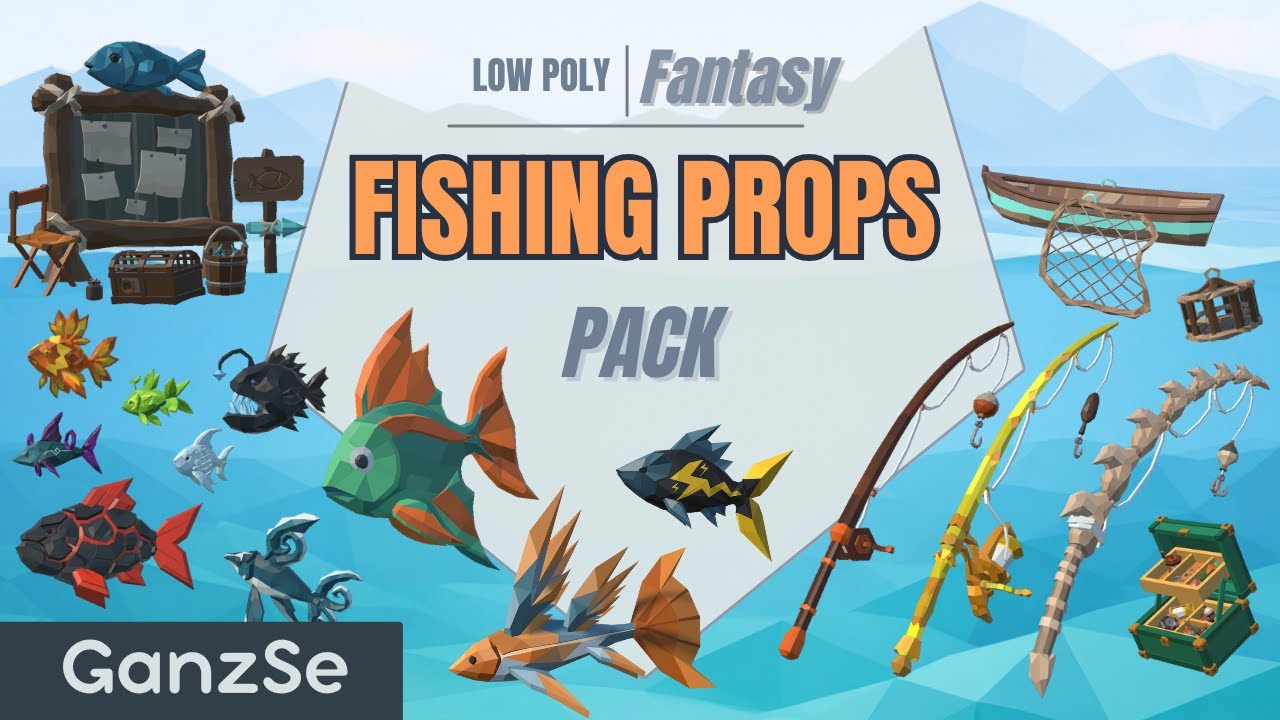Cozy Fishing Gear Pack [Unity, Unreal Engine] - YouTube