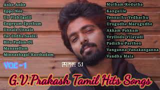 GV Prakash Musical Tamil Hit Songs || Melody & Kuthu songs || 🔥🔥🎶🎵❤️