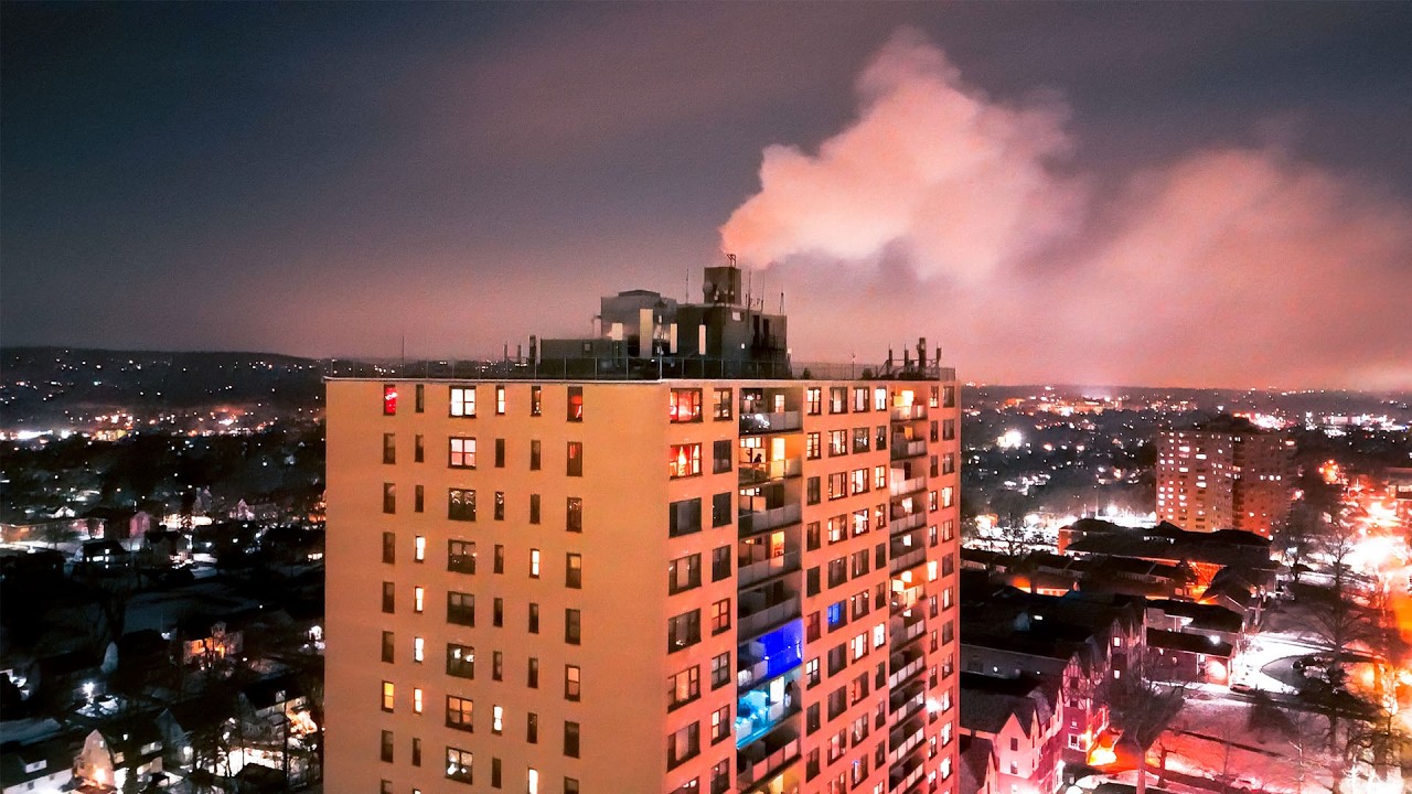 Early Arrival at 2-Alarm 24-Story High-Rise Fire | East Orange, NJ