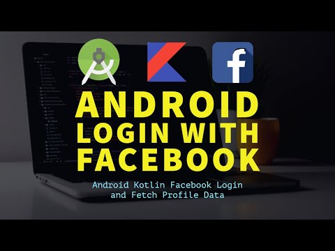 Android Login with Facebook Fetch Profile Data | Android Kotlin Facebook Graph Request Urdu / Hindi
