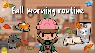 Fall morning routine ? - Toca Life