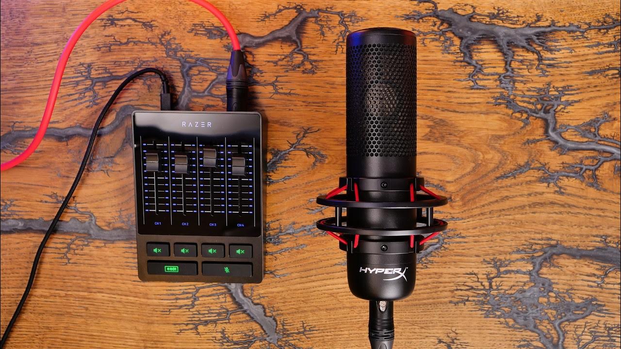 This is not a HyperX Quadcast clone it's an XLR mic (the HyperX