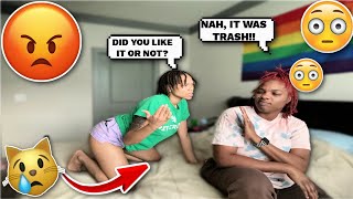 Telling My Girlfriend It Was TRASH Right After We &quot;DID IT&quot; *GONE WRONG* 😱