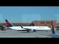 DELTA AIRLINES Boeing 767-300 / Salt Lake City to Atlanta / 4K Video