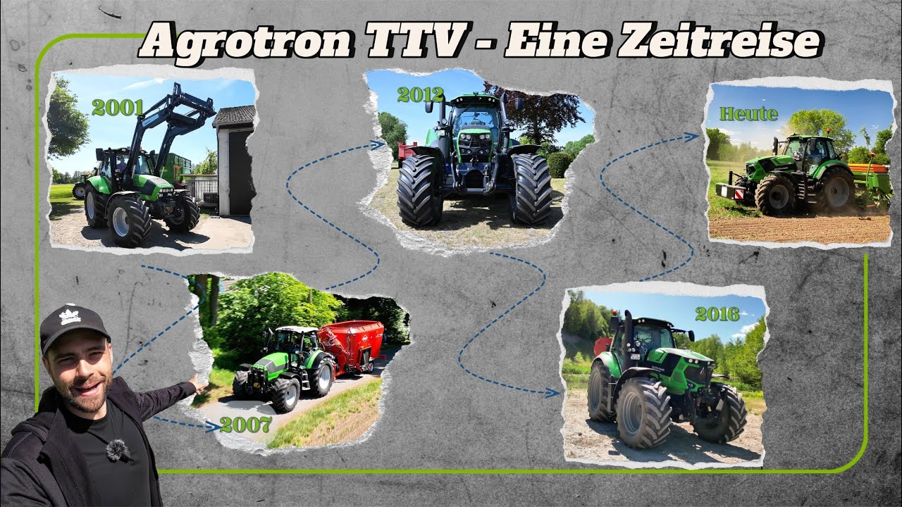 Agrotron TTV | Vom 1160 bis zum 6180 - eine Zeitreise