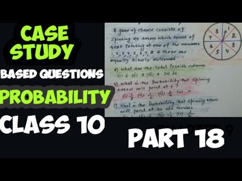 case study questions from probability class 10
