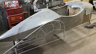 Metal Shaping: Wire Form Buck fender revision, Vigilante hand build car part 2