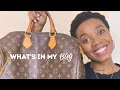 What's In My Bag | Louis Vuitton Speedy | Spring 2021