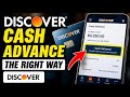 How to withdraw cash advances from Discover credit cards responsibly - Quick Tutorial