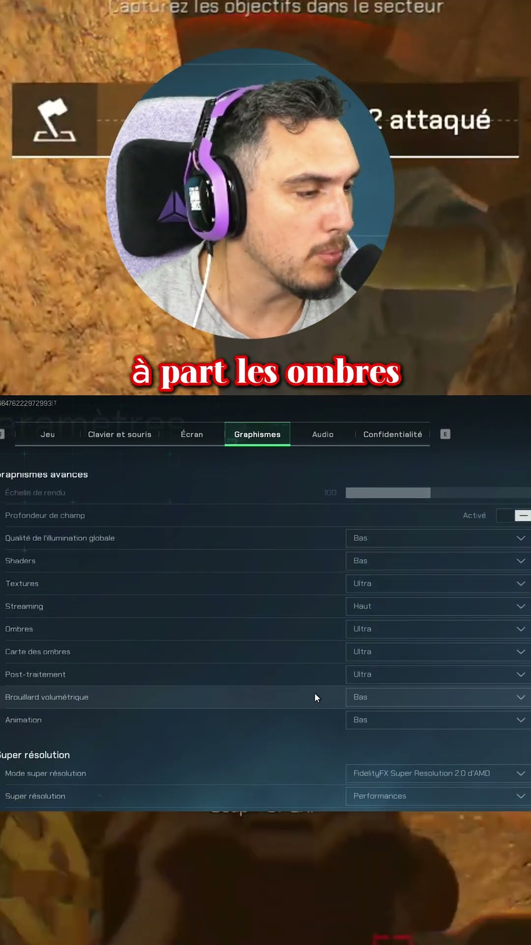 Mes paramètres PC sur Delta Force: Hawk Ops #deltaforce